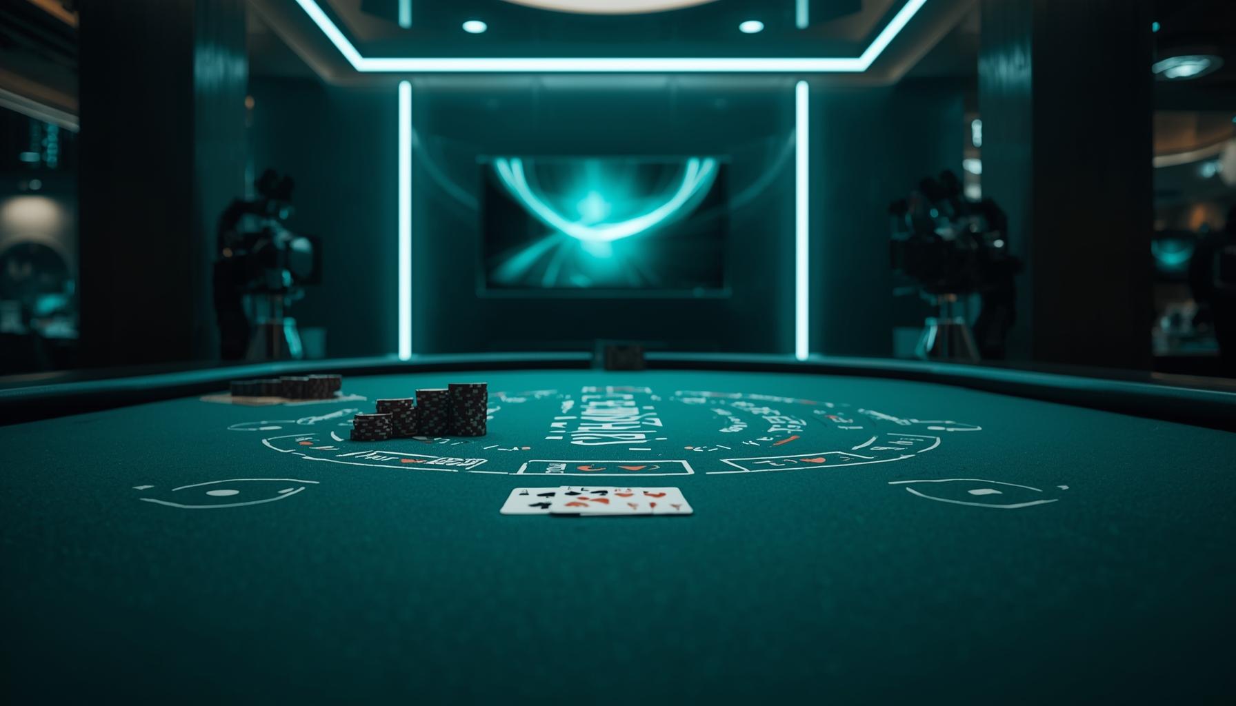 Technologia obrazu i transmisji w live blackjack